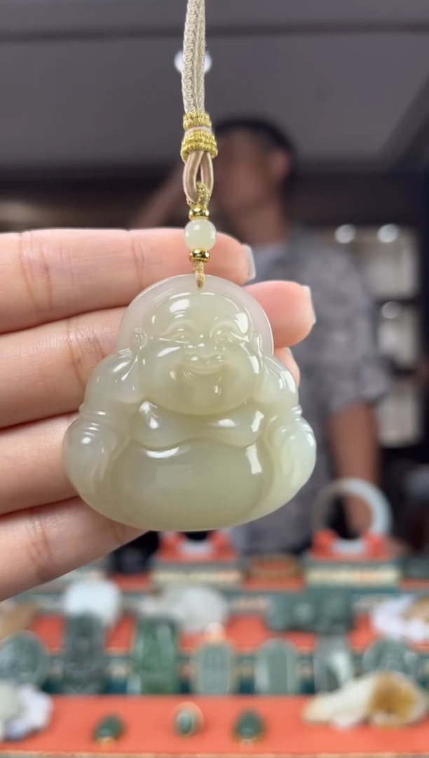 【闪购商品】和田玉颈饰未镶嵌佩佩50mm左右