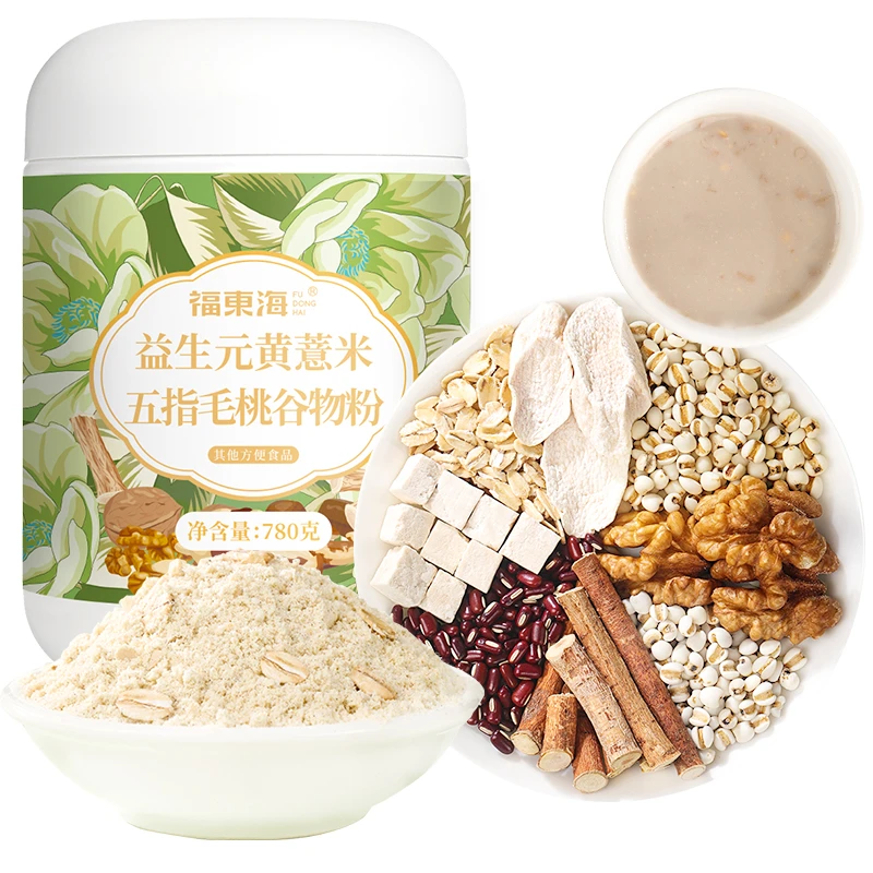 【25年9月25日到期】福东海 益生元黄薏米五指毛桃谷物粉500g/瓶
