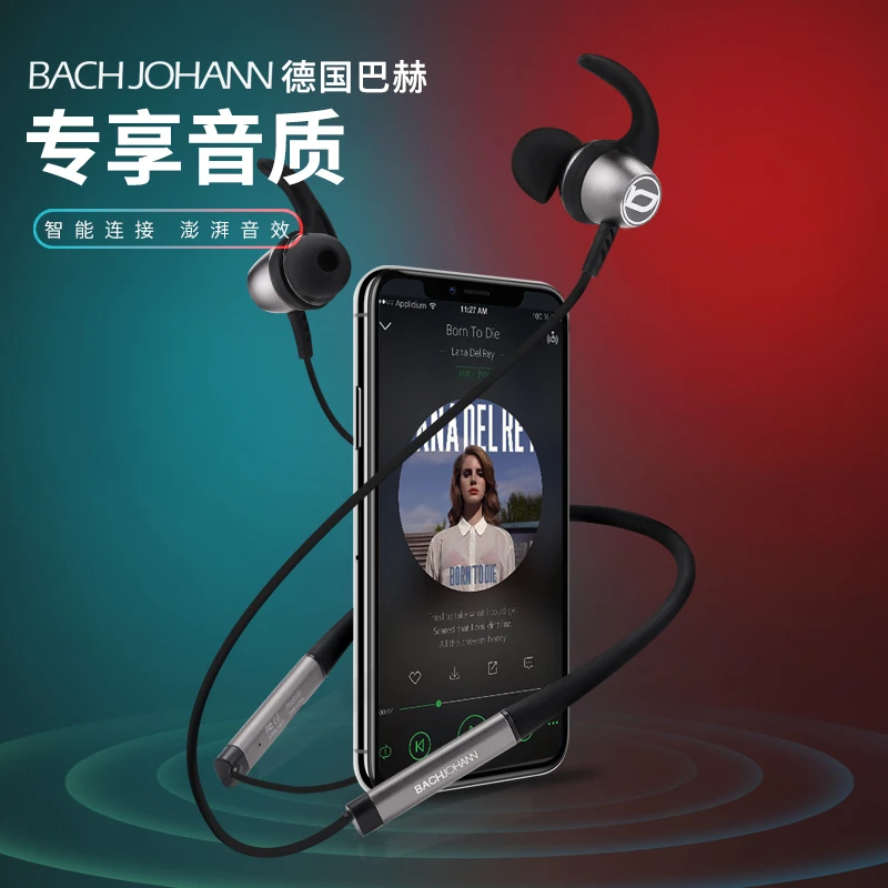 直播高颜值无线挂脖蓝牙耳机便携轻巧时尚外观运动必备超强的续航