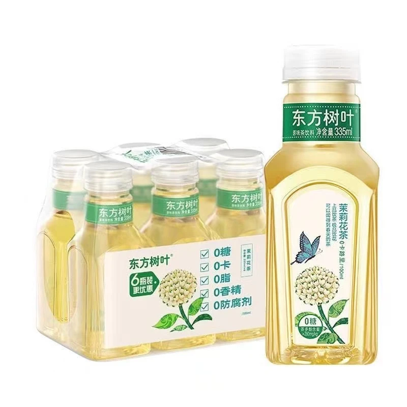 农夫山泉东方树叶335ml*6瓶装茉莉花茶青柑普洱乌龙茶复合茶饮料