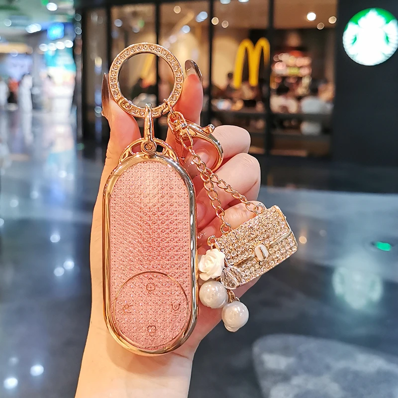 适用华为AITO问界m5卡片钥匙套m7汽车NFC卡套M9保护壳高档扣包女