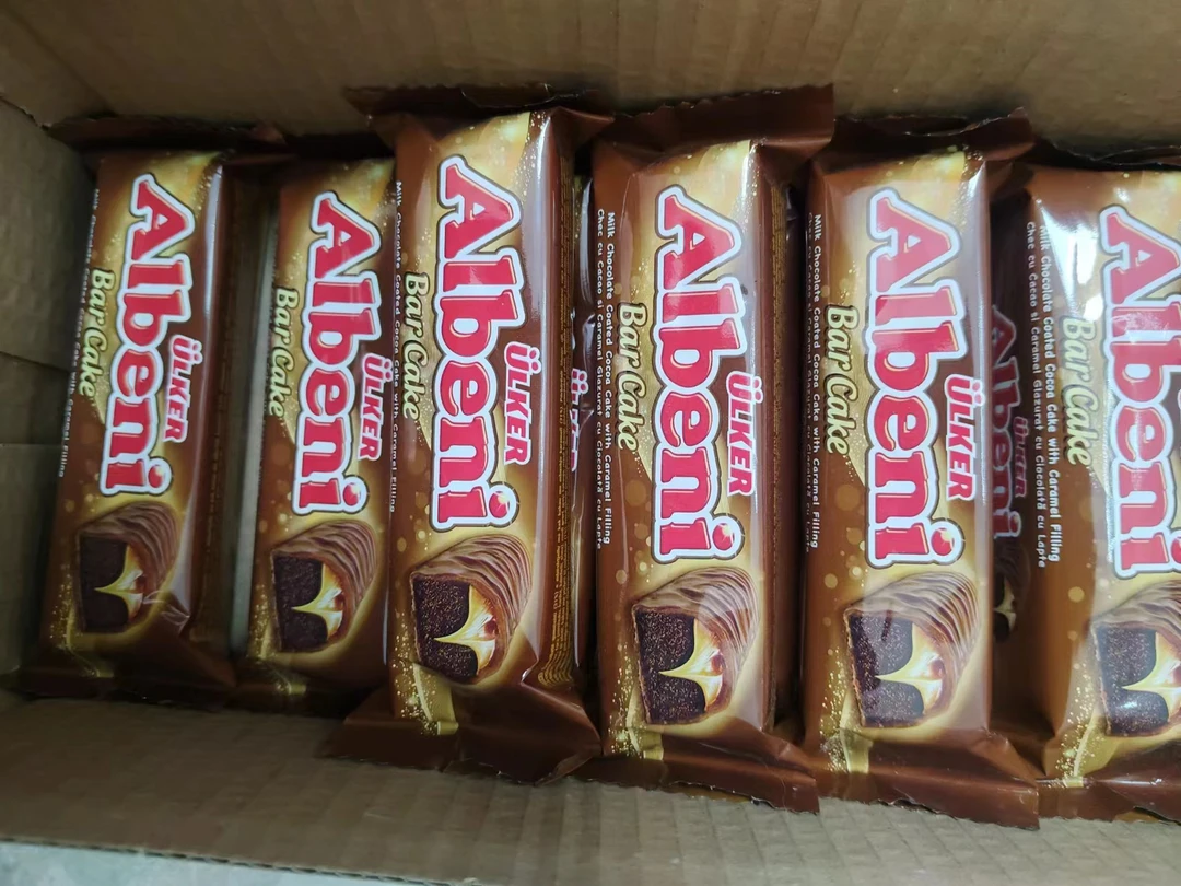 ULKER/优客优客ULKER  Albinni 牛奶巧克力焦糖夹心蛋糕  30g