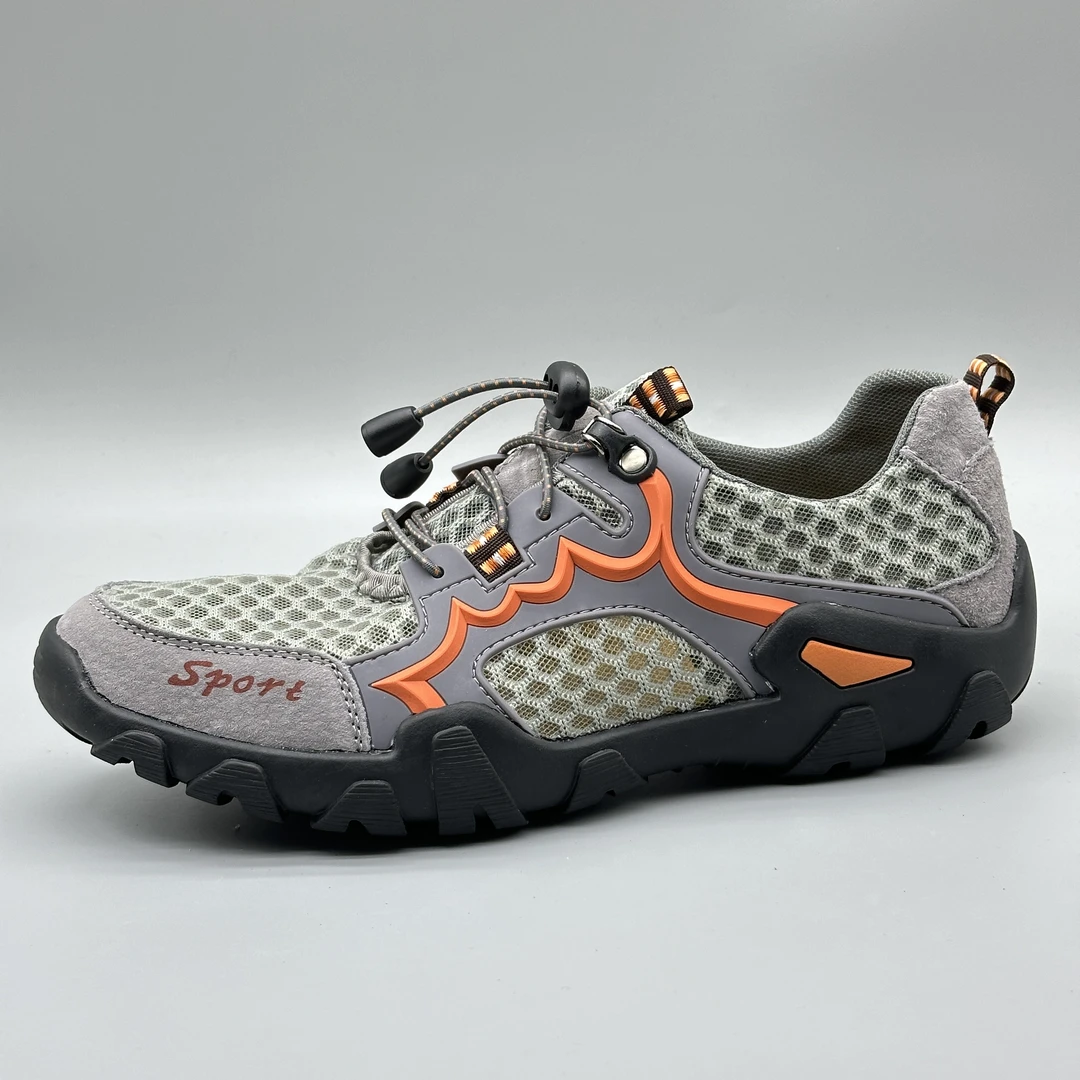 夏季透气男鞋户外镂空网面鞋速干涉水休闲运动登山大码网鞋溯溪鞋