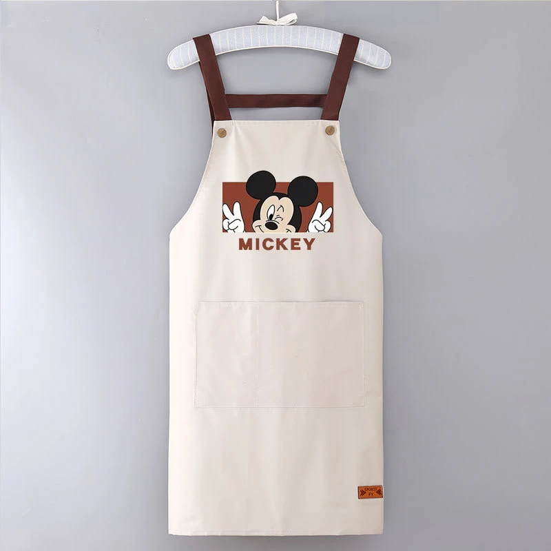 【众琛】防水围裙厨房家用做饭韩版时尚女小个子洋气