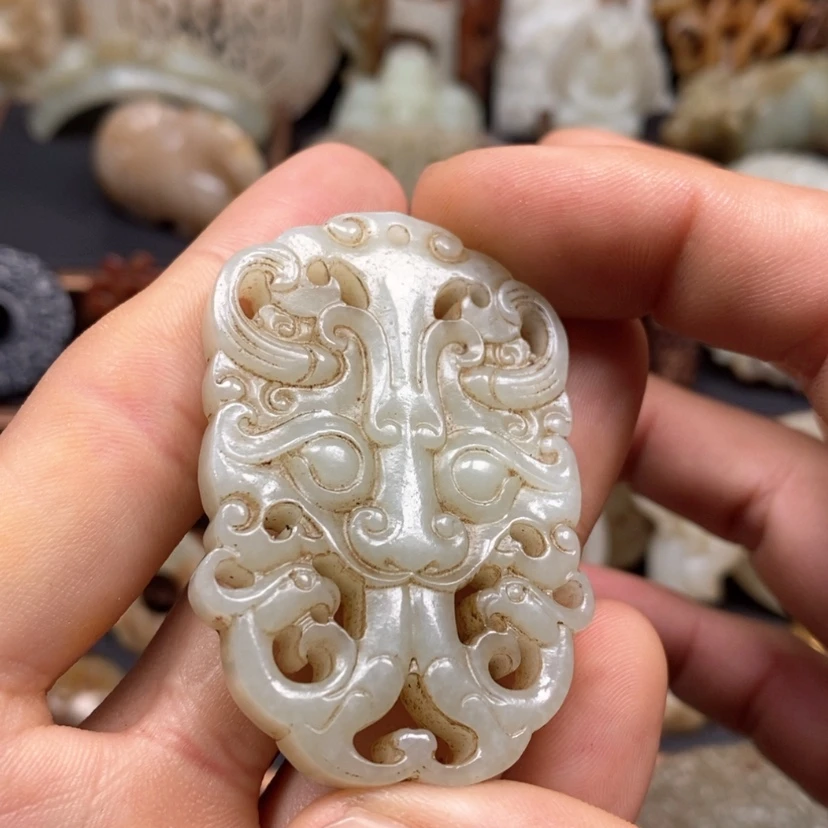 【闪购商品】和田玉如图未镶嵌义*