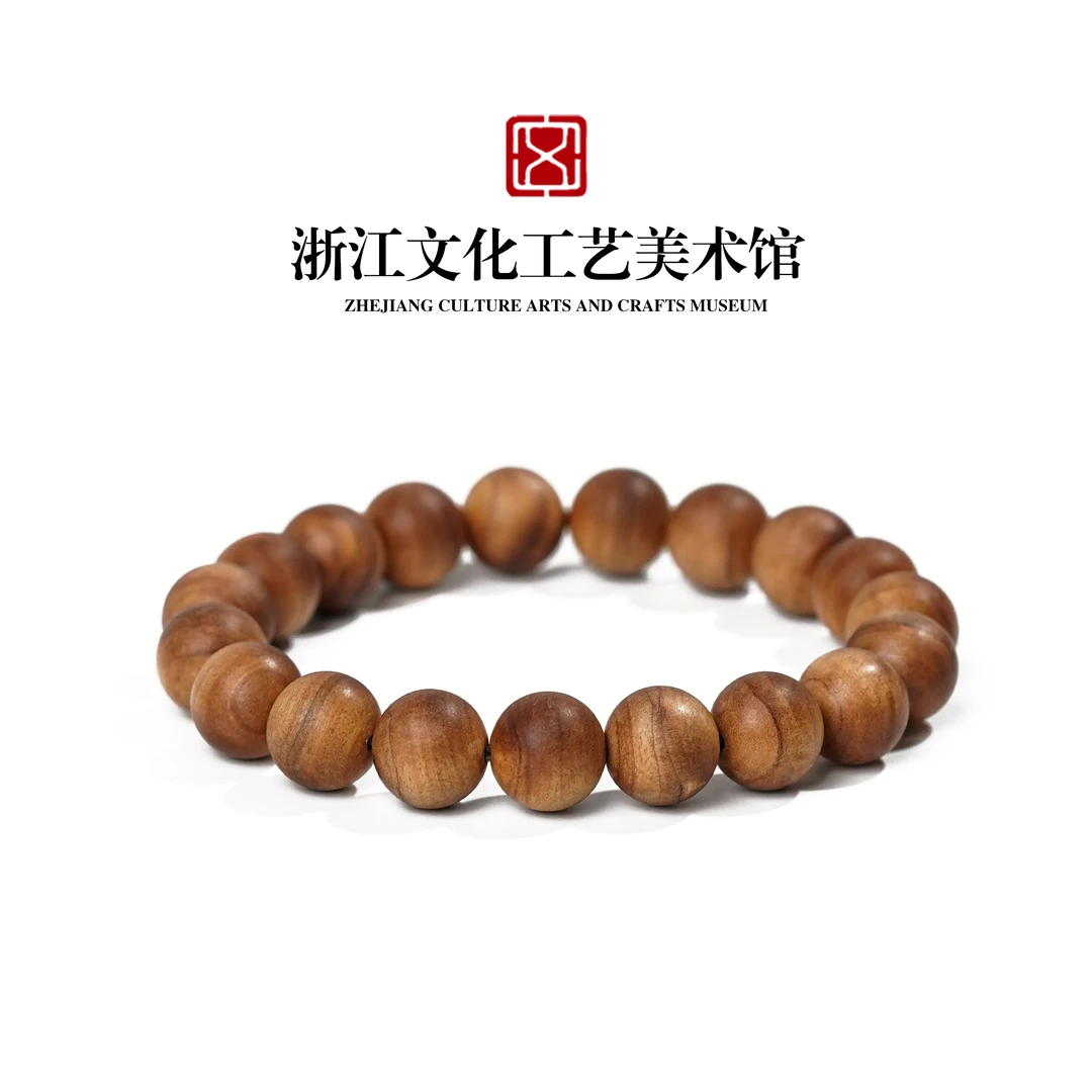 【小鹿甄选】印度迈索尔正区黑肉 横纹 老山檀手串 单圈10mm