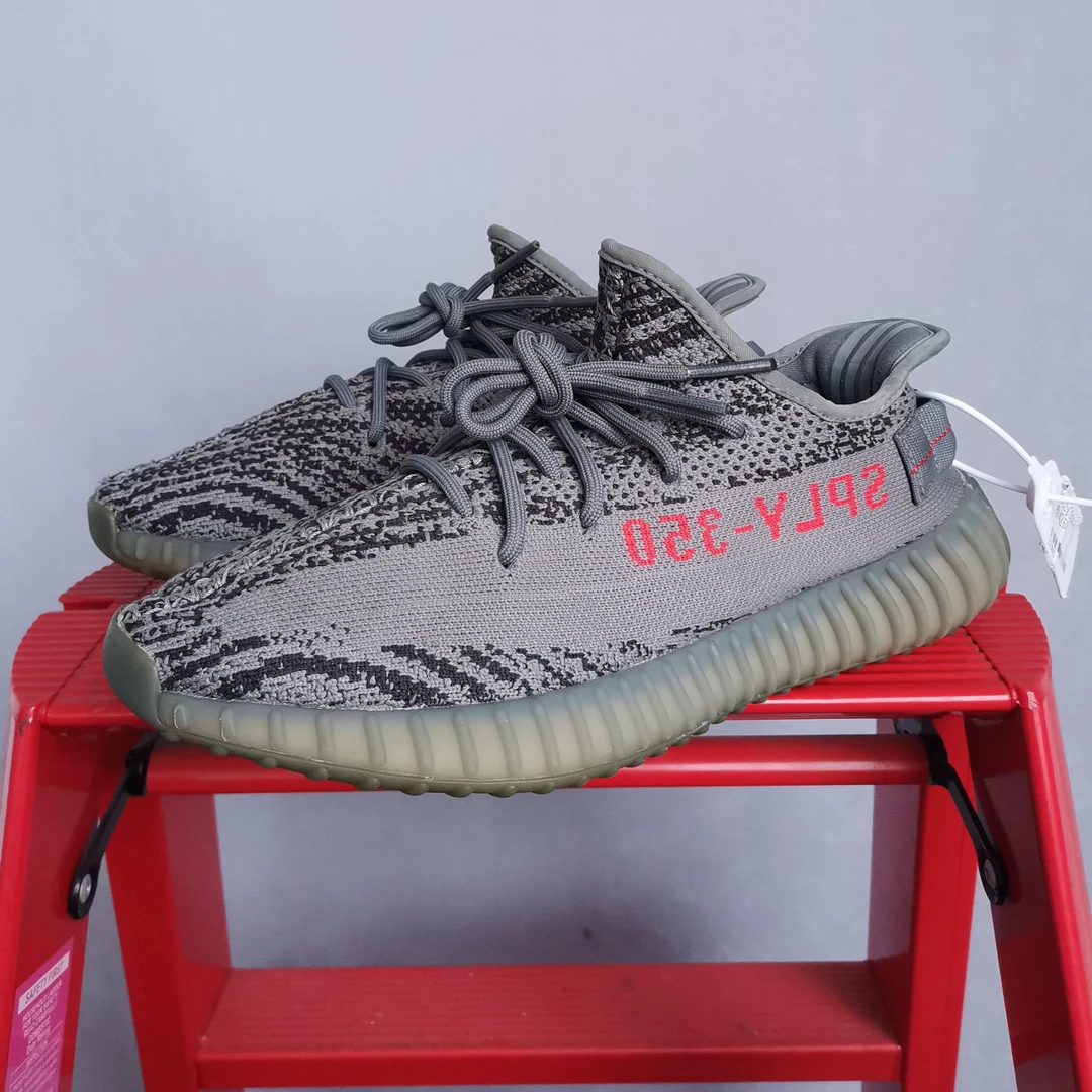Yeezy350灰橙42码 鞋面完整 JJ1811鞋