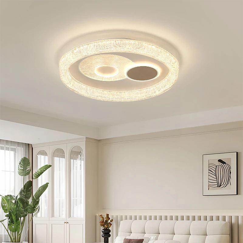 [佳丽芯居]卧室灯轻奢家用创意简约房间大气餐厅圆形主卧室书房