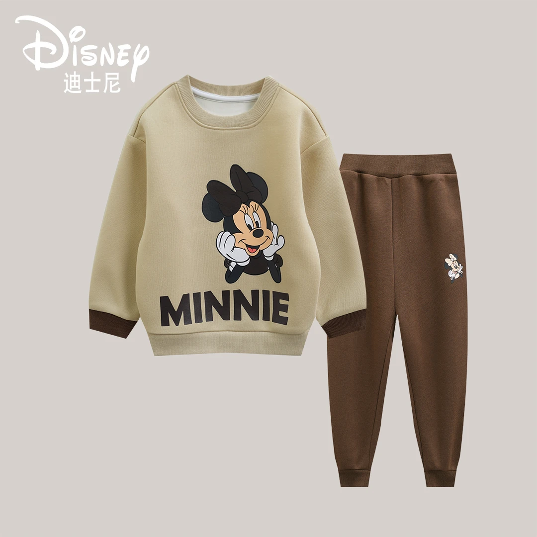 Disney/迪士尼春秋百搭可爱儿童洋气套装XHE3ZZ014