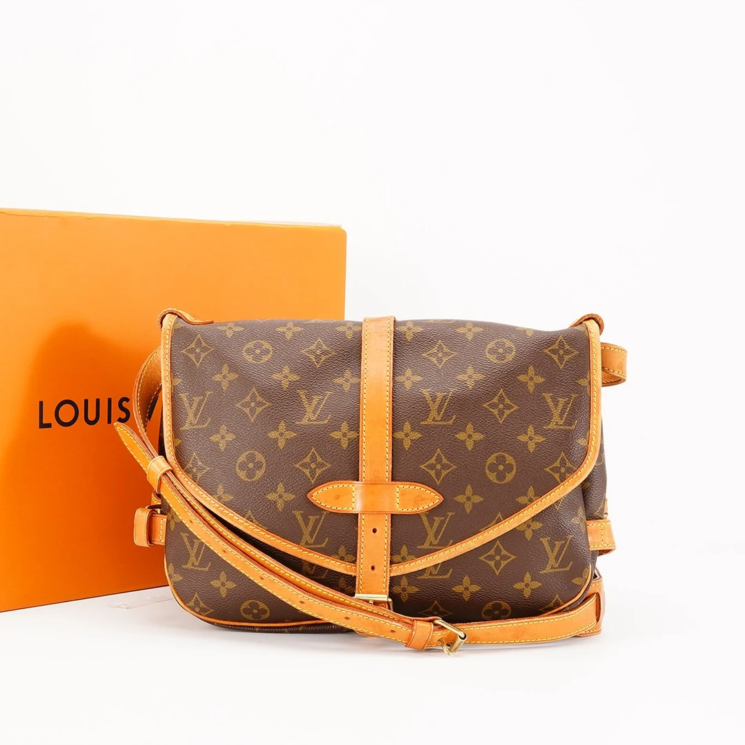 95新  【桔夕静文】 LV 中古双子星包小号/BG22003337/首拍有效