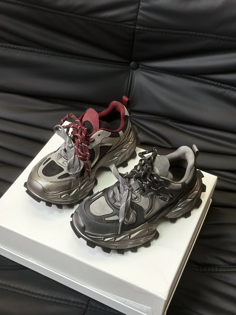 SuMu/速木【黑悟空】网红新品原创百搭厚底设计款双系带老爹鞋潮鞋