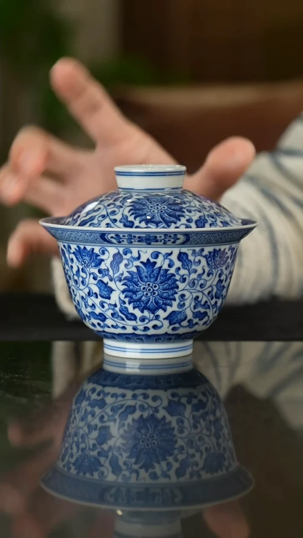 【闪购商品】陶瓷杯看山柴窑  缠枝  预售