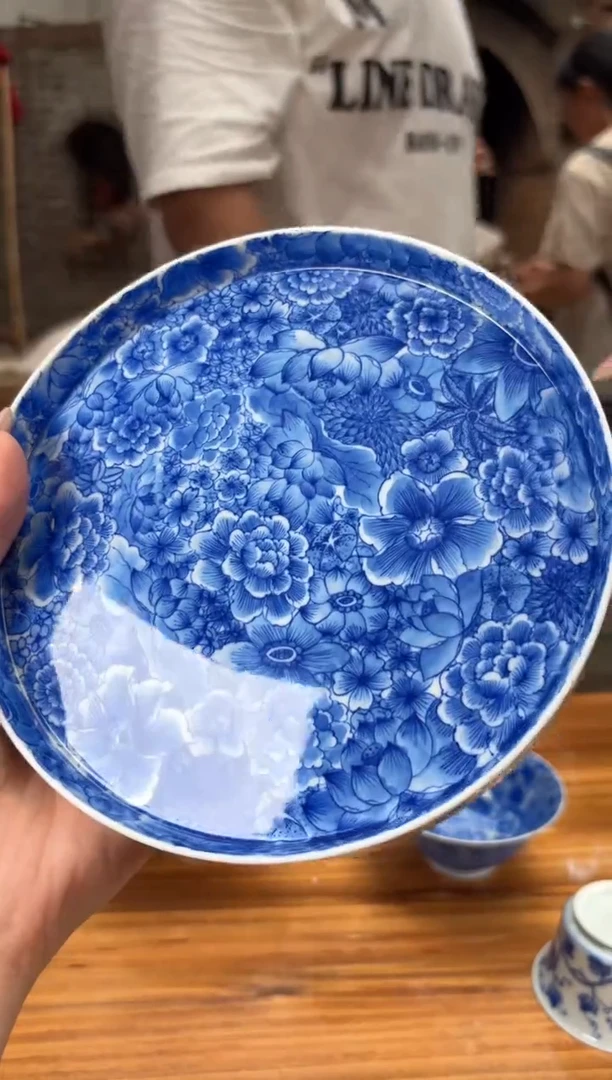 【闪购商品】杯看山柴窑 青花