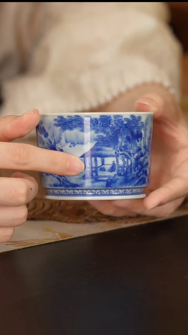 【闪购商品】杯看山柴窑 浔阳八景