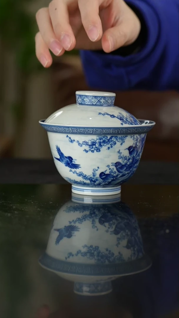 【闪购商品】陶瓷杯看山柴窑  喜上 眉梢