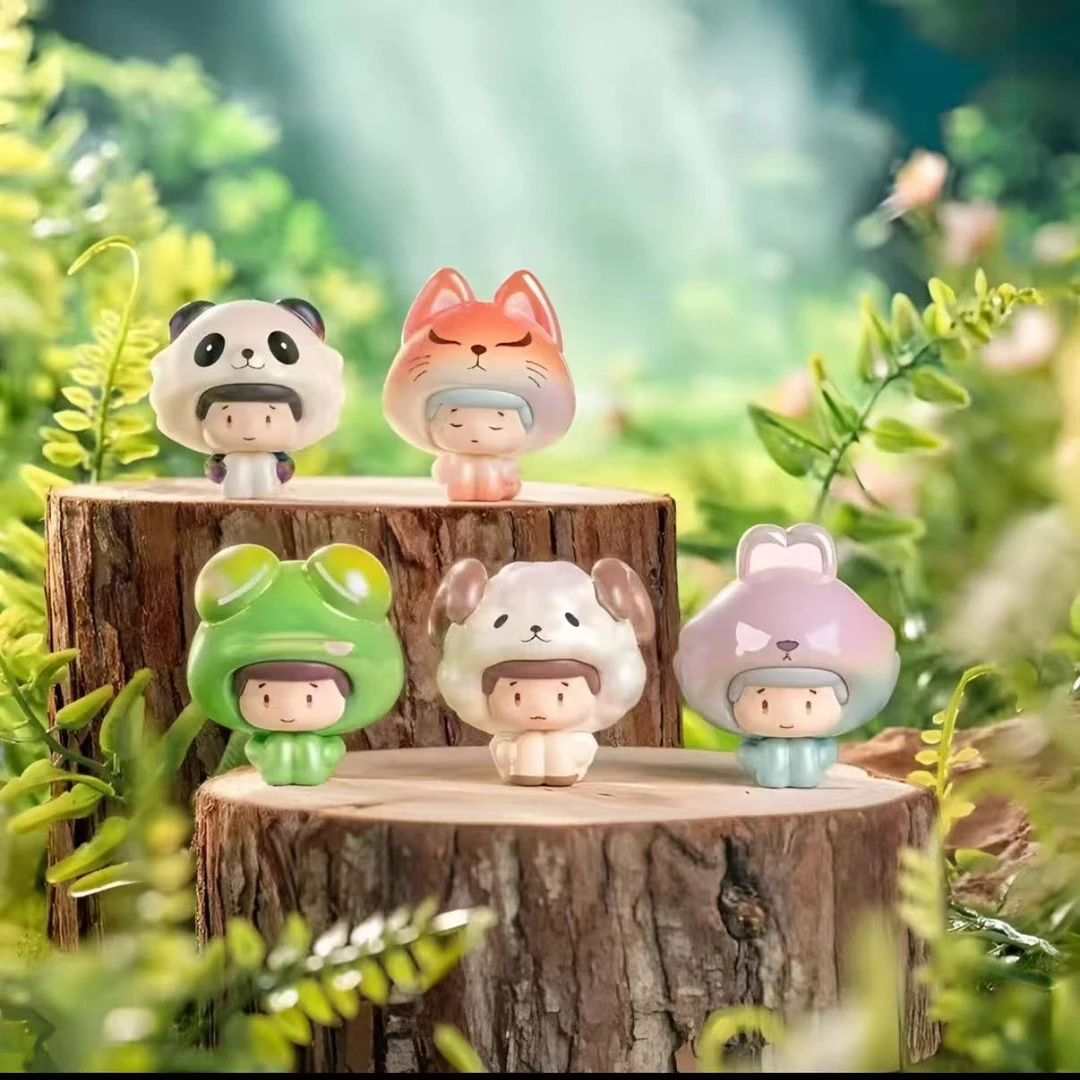 莫嘟modoo自然朋友系列萌粒盲盒盲袋礼物公仔摆件