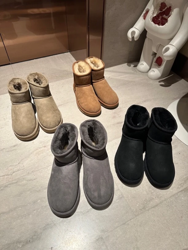 【婉逗公主专属】经典款中筒厚底雪地靴来自冬天的温暖5825