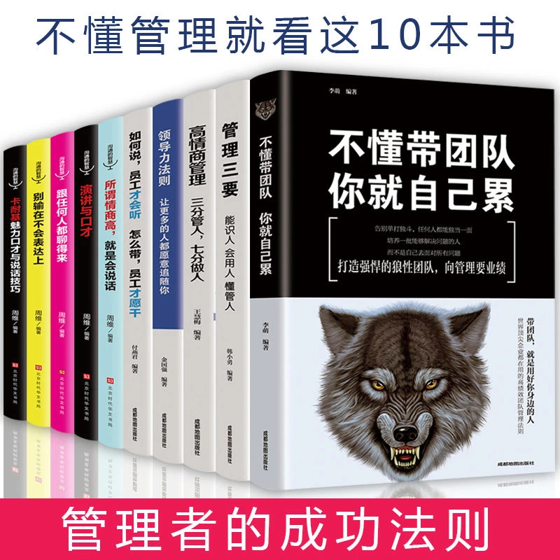 全不懂带团队你就自己累管理类书籍领导管理类