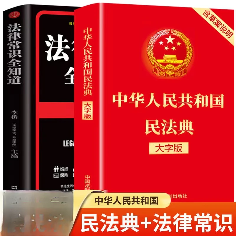 民法典新版标准法律常识一本全法律法规大全书籍实用案例纠纷律师