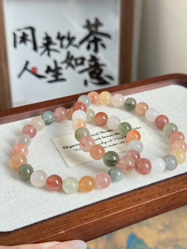 天然兔毛手串 多样性发一 G455