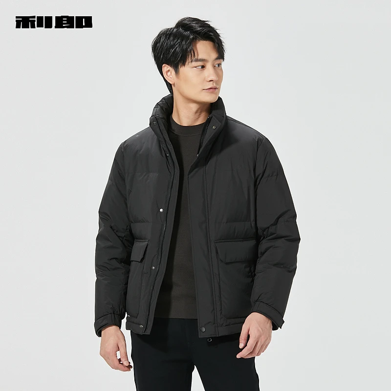 【商场同款】利郎官方 羽绒服男士立领2024冬保暖外套24DRF2031Y
