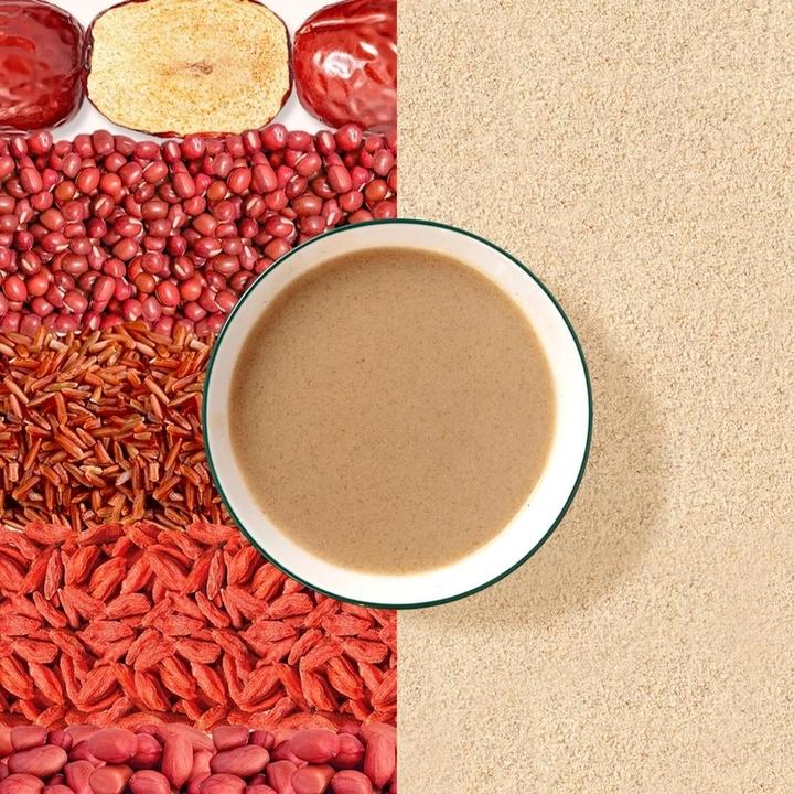 五红豆浆粉早餐独立包装高蛋白高膳食纤维甜味冲泡代餐感浓醇A.