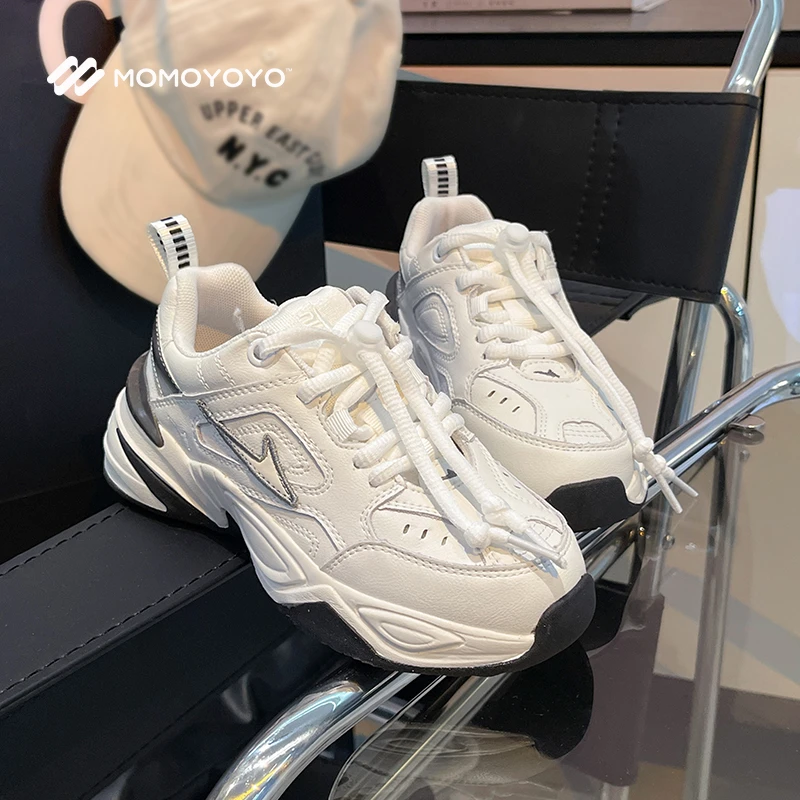 辰辰妈儿童小白鞋鞋子夏季网面透气老爹鞋幼儿园宝宝运动鞋X126B