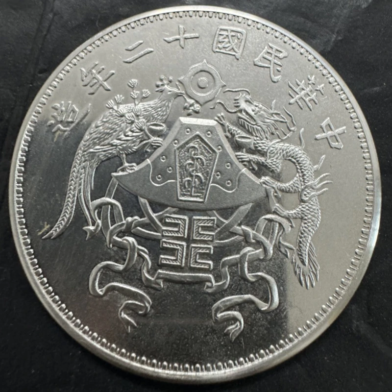 仿古听泉笼统定制链接七钱二分39mm26.8克  工艺品桌面摆件