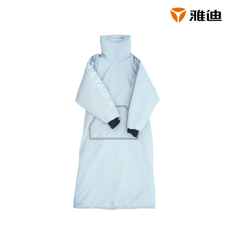 YADEA/雅迪电动车冬季亲子款反穿衣挡风被加绒加厚双层御寒保暖