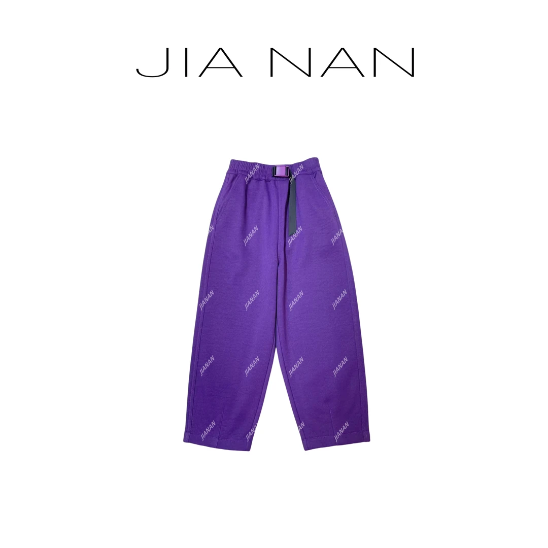 多色加绒百搭休闲裤7107