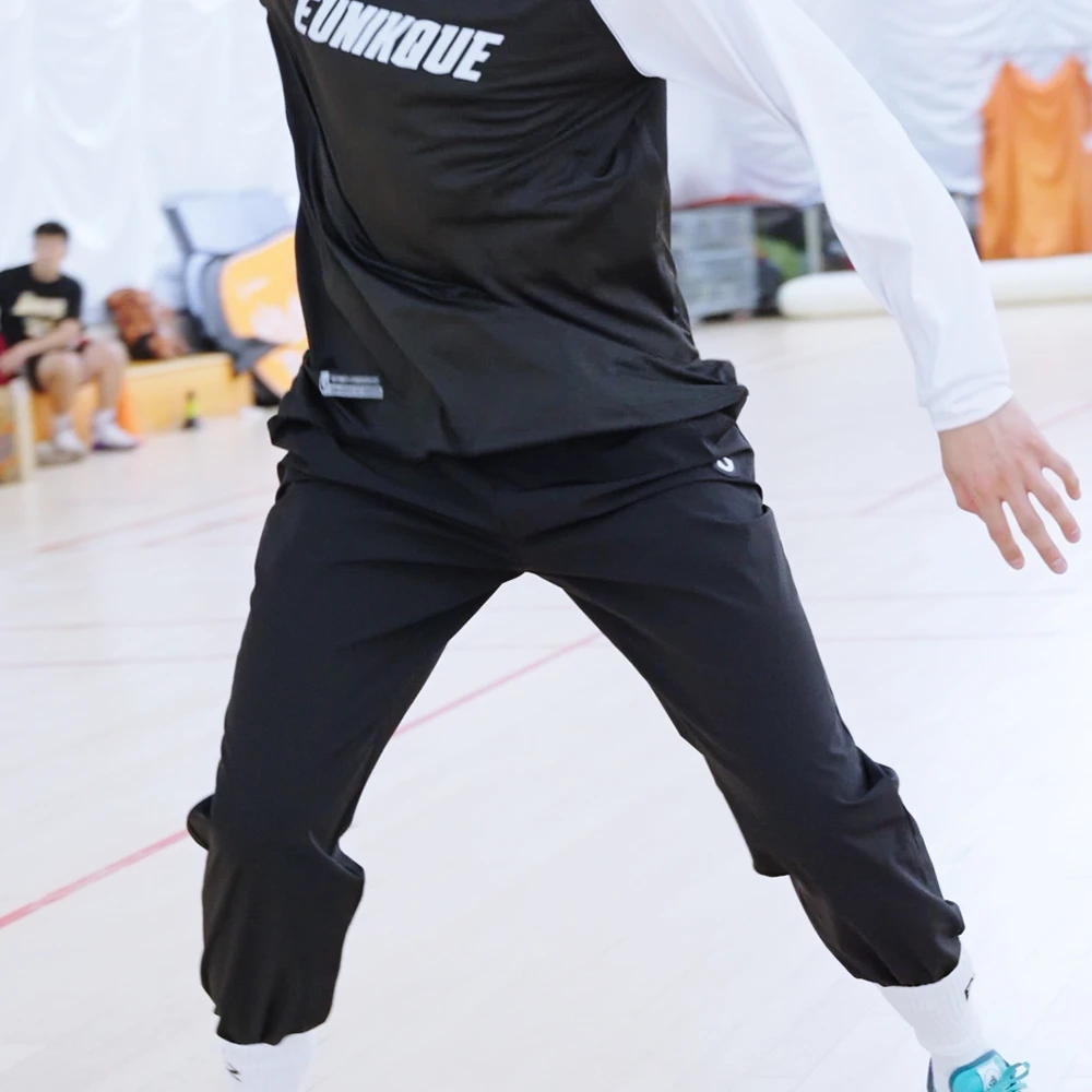 EUNIKQUE/悠尼克 梭织长裤高密弹力舒适透气篮球健身运动