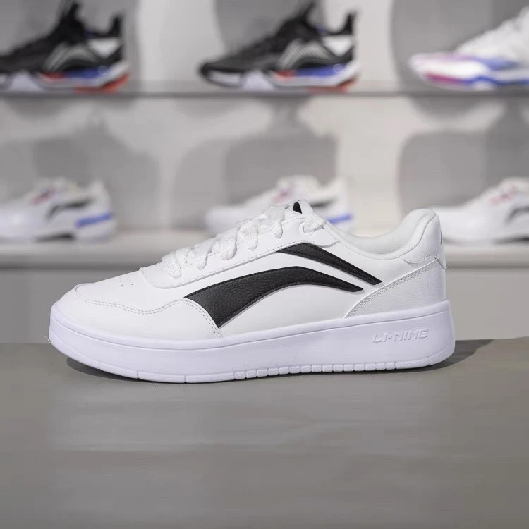 【春季新款】李宁男女同款休闲鞋运动生活系列时尚潮流板鞋AGCU571