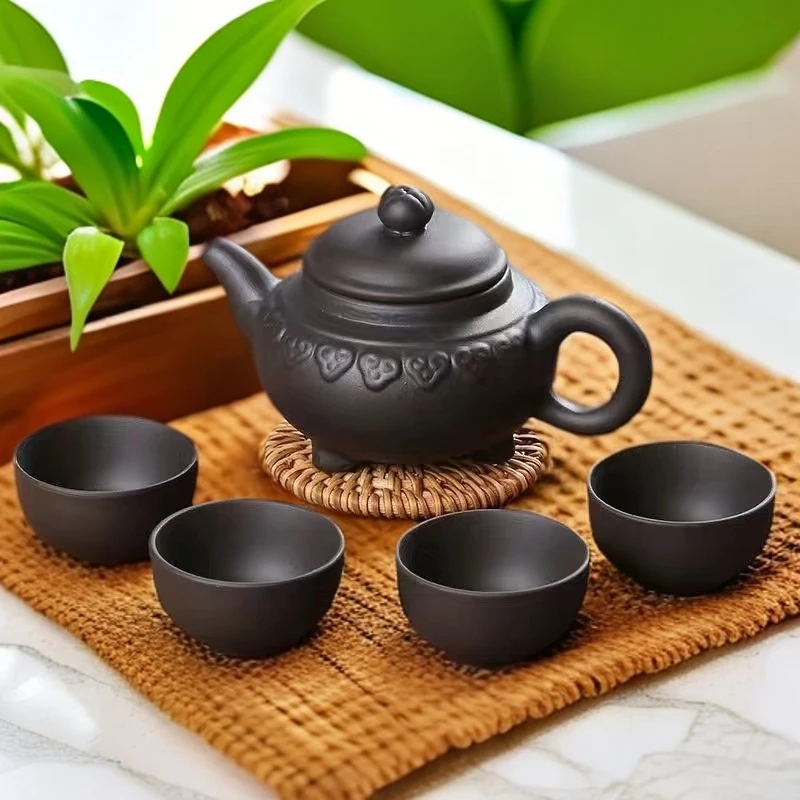 精品紫砂壶套装大容量