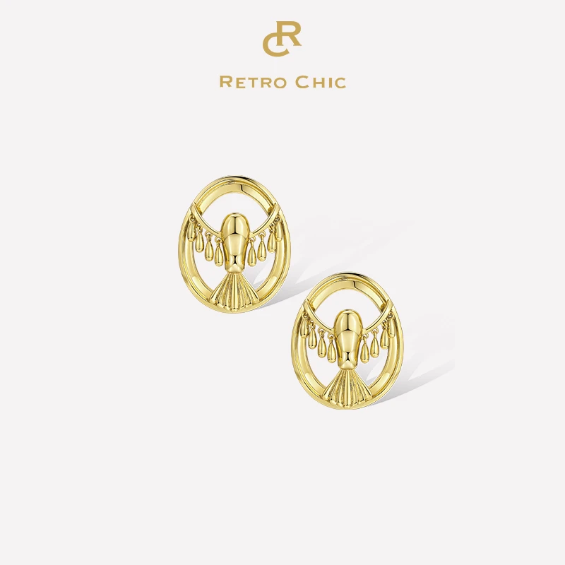 铜合金耳饰 【大英博物馆联名】系列 RC RETRO CHIC 飞鹰耳环