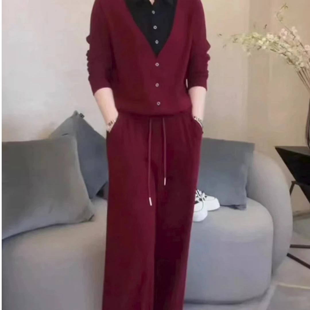 套装上衣裤子新款百搭好看洋气新款