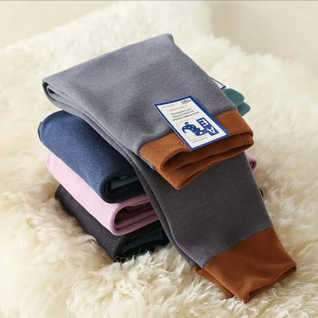 【大娟娟专属】儿童蚕丝羊毛加绒保暖裤加厚家居裤-NTH2615【Y】