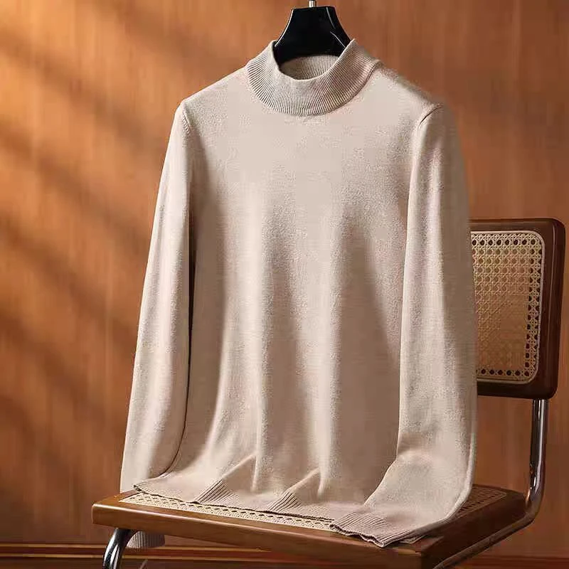 半高领秋冬保暖打底衫软糯针织毛衣Y10(A6-A7)