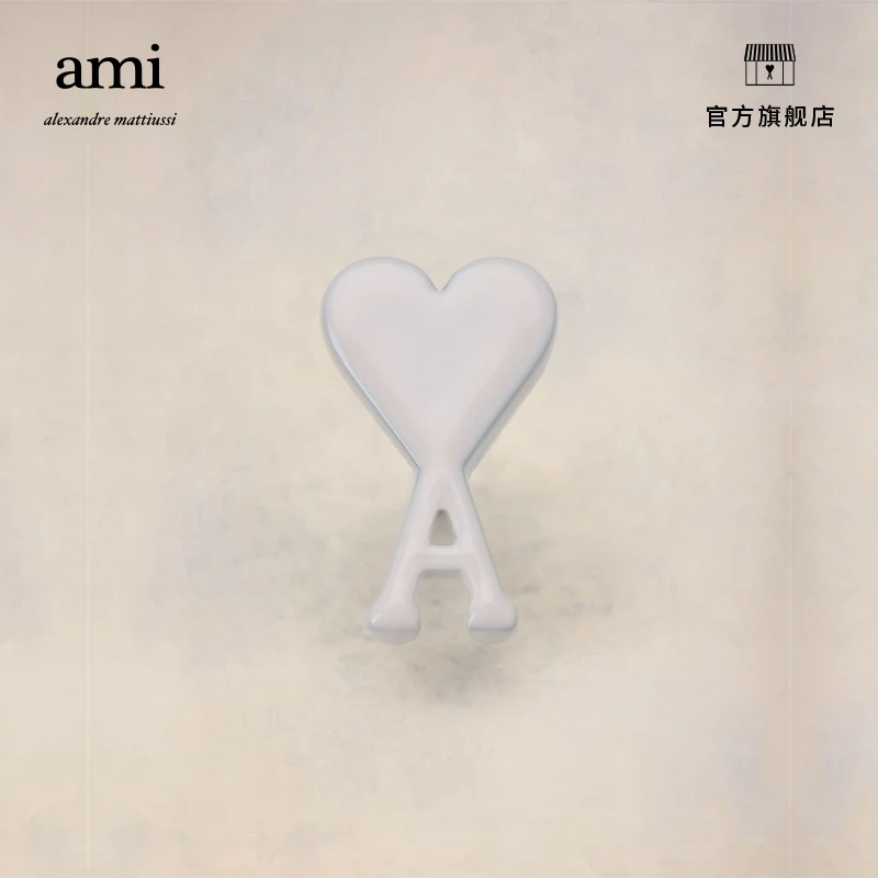 【七夕胶囊】AMIPARIS男女款设计师款黄铜耳环SPUJW955.361