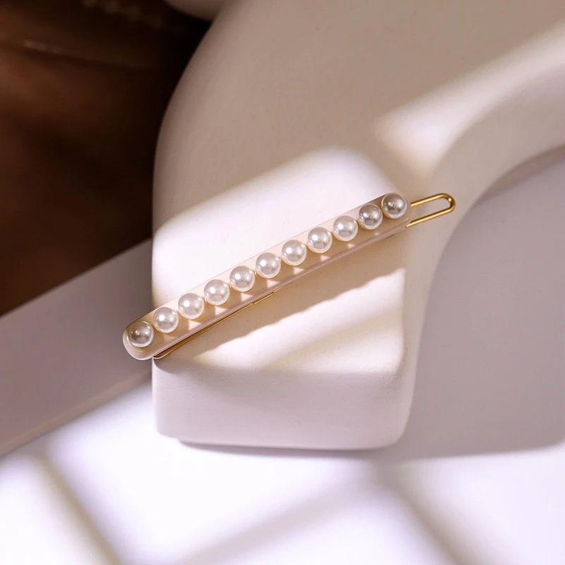 342-404法国醋酸雪豆6厘米扣夹