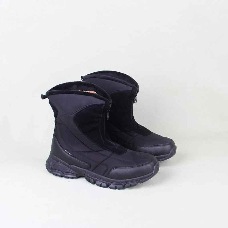 欧洲单防水加毛大棉鞋户外减震冬季保暖雪地靴短筒零下30度55款