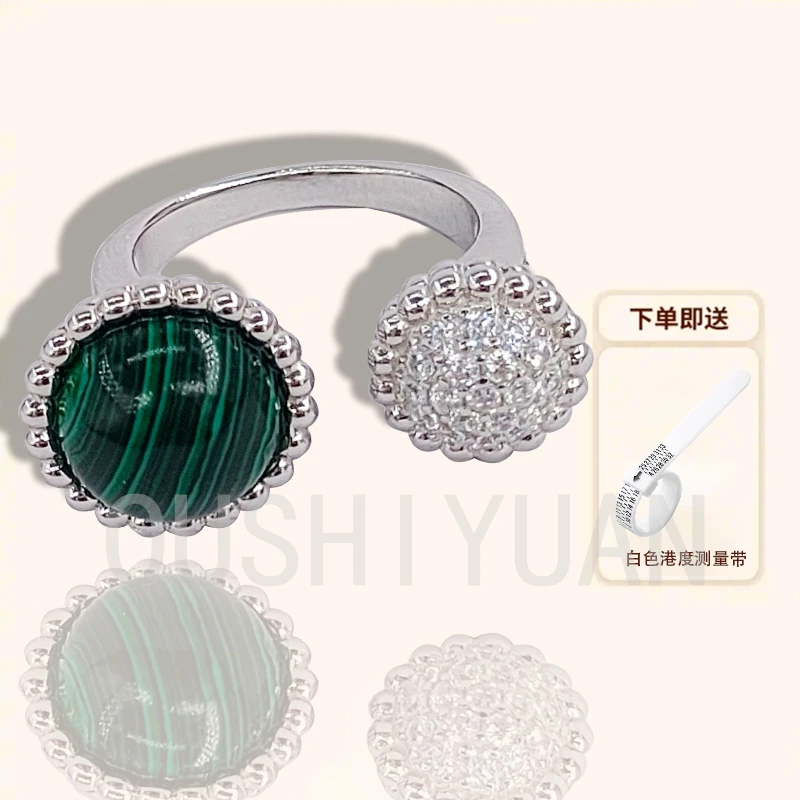 oushiyuan/欧饰缘 925银合成锆石戒指 HXJ精美银戒时尚女戒指HXJ1