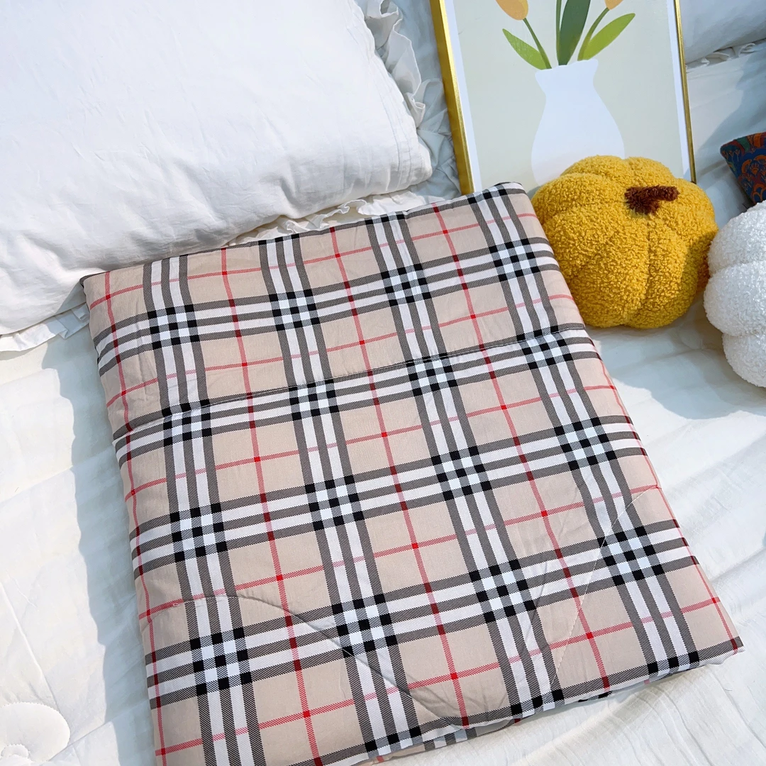 【经典格】棉绸人造棉单人凉感凉嗖嗖韩香绸空调被一条