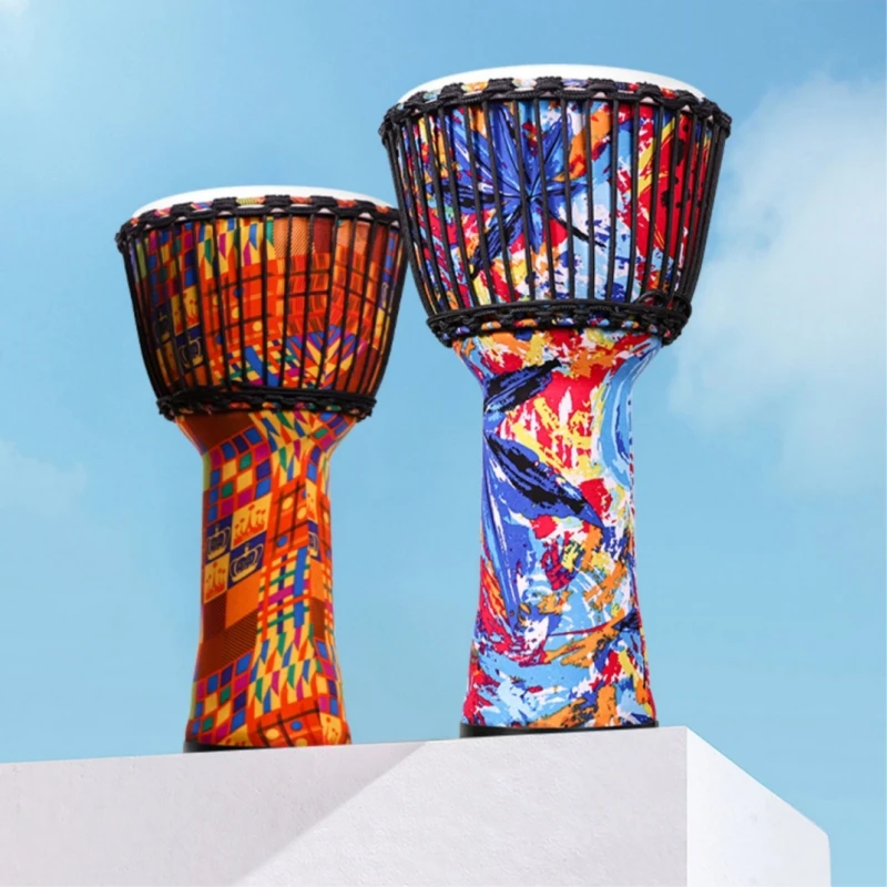 非洲鼓初学新款10寸12寸专业大人手拍鼓云南丽江非州鼓小学生手鼓