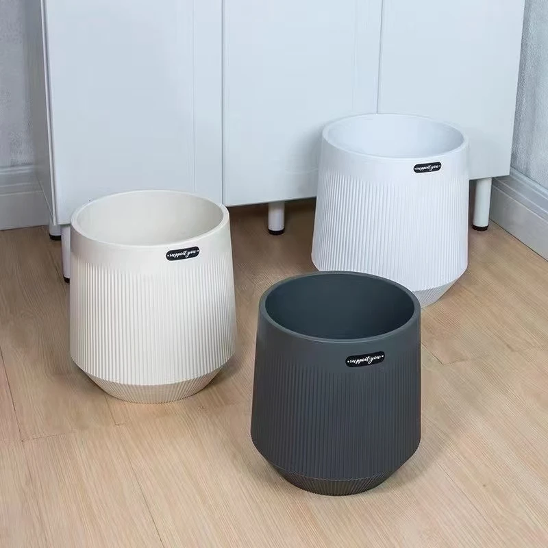 北欧风白色花盆家用室内透气绿植盆栽客厅简约花盆