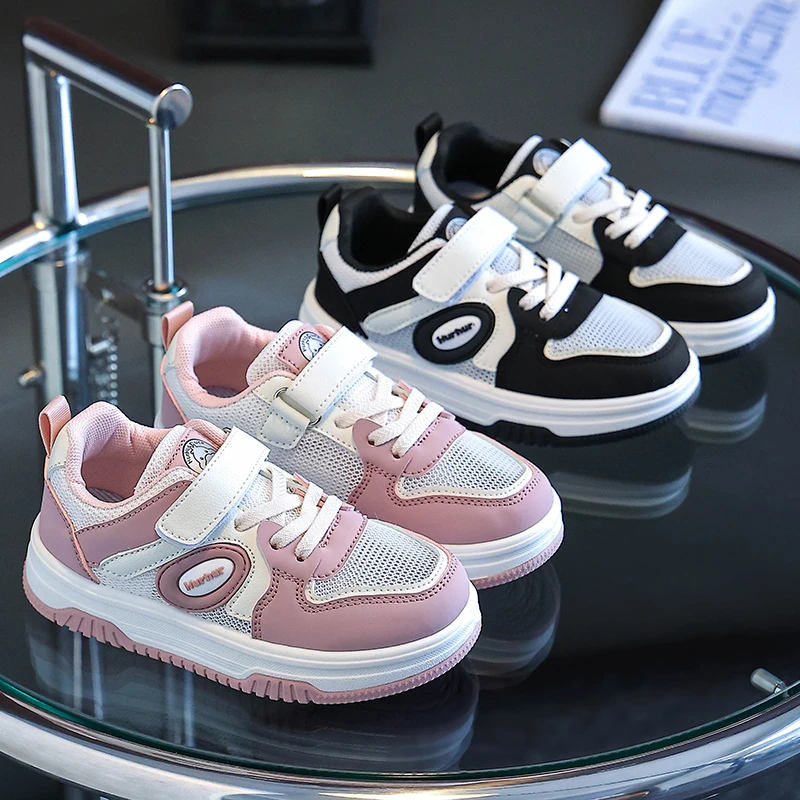 夏季童鞋儿童运动鞋女2025春夏新款轻便软底男童鞋透气网面跑步鞋