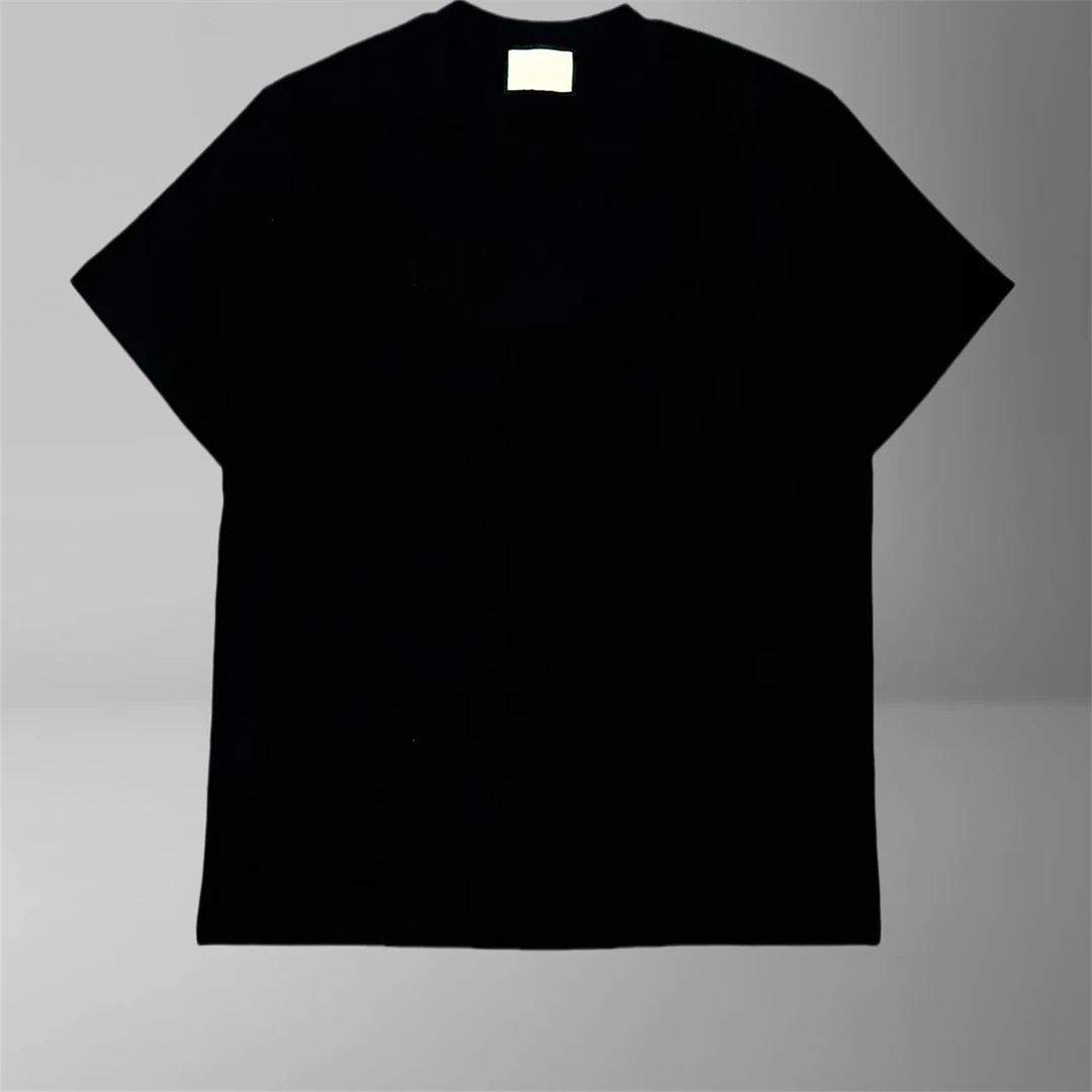 【53号链接-月球】-短袖情侣男士春夏宽松印花圆领纯棉时尚百搭8161