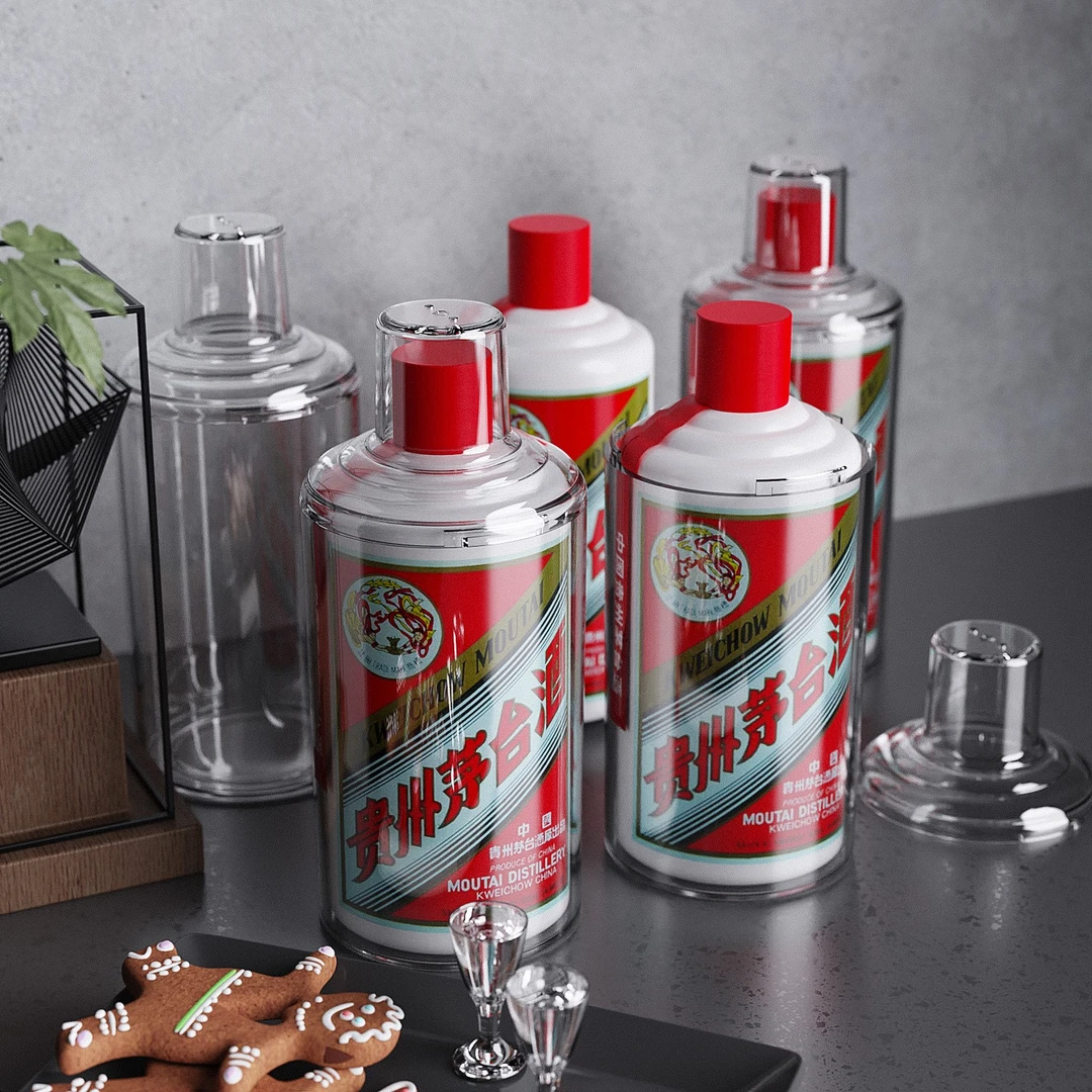 专用飞天茅台酒透明保护套罩12生肖保护套手提储存膜展示酒封酒套