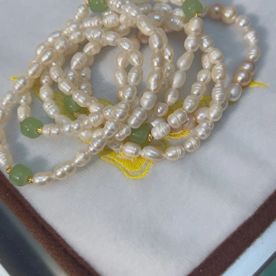 【闪购商品】淡水珍珠颈饰银S925镶嵌