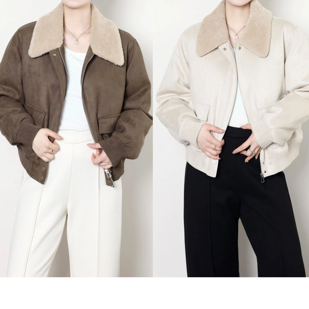 QC杨杨【微光摩洛哥】微胖大码女装冬季保暖短款羽绒外套ZY311H03