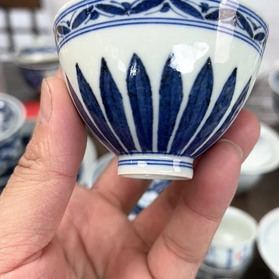 杯青花瓷器青花瓷器